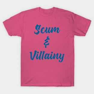 Scum & Villainy Blue T-Shirt